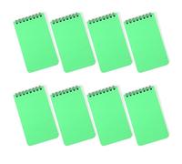 8Pieces Twin Coil Binding Notepads 80 Sheets Wide Lined Small Notepads Pocket Notebook Writing Pad for Writing 3x4.3Inch