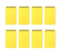 8Pieces Twin Coil Binding Notepads 80 Sheets Wide Lined Small Notepads Pocket Notebook Writing Pad for Writing 3x4.3Inch