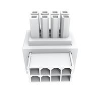 8Pin Graphics Video Card Connector 90 Degree Adapter 8Pin Female to 8Pin Male Main Board CPU Power Steering Connector