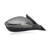 8pins Car Side Mirror Assembly Manual Folding Power Heated Turn Signal Blind Spot Warning For Accord 2018 2019 2020 2021 2022 Complete Wing Mirrors(8pins RH Gray)