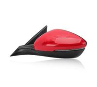8pins Car Side Mirror Assembly Manual Folding Power Heated Turn Signal Blind Spot Warning For Accord 2018 2019 2020 2021 2022 Complete Wing Mirrors(8pins LH red)