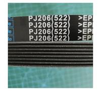 8PJ522 205J/PJ520 Driving Belt Mini Conveyor Belt For Treadmills Lawn Mowers(PJ522-8Ribs,2pcs)
