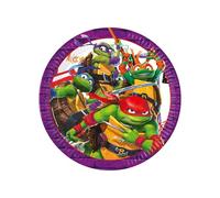 8Pk 23Cm Teenage Mutant Ninja Turtles Paper Plates