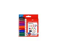 (8pk) Faber-Castell Connector Whiteboard Markers