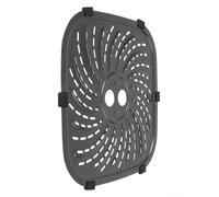 8QT Air Fryer Grill Tray for PowerXL For Pro, Long Lasting Carbon Steel with Convenient Handle for Easy Removal (24 * 24cm)