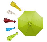 8ribs/6ribs Patio Umbrella Canopy Replacement Fade & Tear Resistant for Garden, Lawn, Backyard⌀9ft/10ft/11ft/6.5ft/8.2ft (Grass green,300cm-6Ribs)