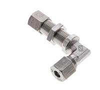 8S Stainless Steel Elbow Cutting Fitting Bulkhead 630 bar ISO 8434-1