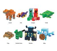 8SET My World Series Minecraft Creeper Warden Camel Figures Toys Fit Lego Toy UK Priority in Delivery