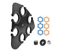 8Slot/6Slot Stage Multi Mic Holder Microphone Storage Tray With Stable And AntiScratch Features Mount MultiFunctional Mic Holder