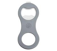 8SOM 2 in 1 Magnetic Beer Bottle Opener for Refrigerator and RV with Cap Catcher, Soft Touch Silicone Surface Protect Fridge, Pop Can Opener for Long Nails