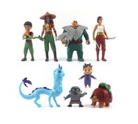 8st Raya och den sista draken figurer-Raya and the Last Dragon