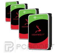 8TB (4×2TB) Seagate IronWolf NAS HDD Bundle 3.5″ 5400RPM SATA 24/7 CMR Drives