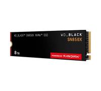 8TB WD Black SN850X, M.2 (2280) PCIe 4.0 (x4) NVMe SSD, 7200MB/s Read, 6600MB/s