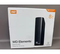 GBPWD Elements - 8000 GB - 3.2 Gen 1 (3.1 Gen 1) - Black (WDBWLG0080HBK-EESN)