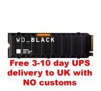 8Tb Western Digital WD_BLACK SN850X M.2 NVMe SSD With Heatsink (WDS800T2XHE)