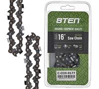 8TEN 16 Inch Semi-Chisel Chain .063 .325 for Stihl 025, 230, 241, 250, 251, MS-230-C-BE, MS-241-C-M, MS-250, MS-250-C, MS-251