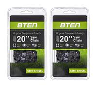 8TEN 2Pk Chainsaw Chain 20'' .064 .325 Pitch 81 Drive Links Stihl 260 261 271 280 291 310 340 362 390 26 RM3 81 22BPX081G