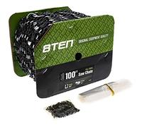 8TEN Chainsaw Chain Bulk Reel Full Chisel 100 Foot 0.063 Gauge 3/8 Pitch