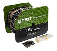 8TEN Chainsaw Chain Bulk Reel Full Chisel 100 Foot .050 Gauge .325 Pitch