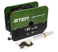 8TEN Chainsaw Chain Bulk Reel Semi Chisel 25 Foot .043 Gauge 3/8 Pitch Low Profile