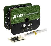 8TEN Chainsaw Chain Bulk Reel Semi Chisel 25 Foot .050 Gauge 3/8 Pitch