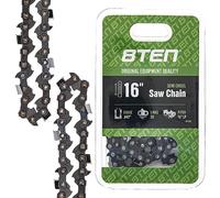 8TEN Chainsaw Chain for Stihl 16 inch Bar .043 Gauge 3/8 Pitch 55 Drive Links for MS170 MS180 017 009 019 023 PM400 (1 Chain)