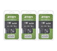 8TEN Full Chisel Chainsaw Chain 16 Inch .043 3/8 LP 55DL For Stihl MS 170 171 180 200 E140 Husqvarna (3 Pack)