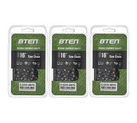 8TEN Full Chisel Chainsaw Chain 16 Inch .063 .325 67DL for Stihl 024 028 MS 261 290 361 390 3639 005 0067 (3 Pack)