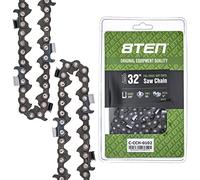8TEN Full Chisel Skip Tooth Chain 32 Inch, 0.050 Inch Gauge, 3/8 Inch Pitch for Husqvarna 372XP, Echo CS-600P, Jonsered 670