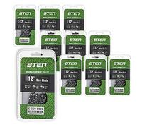 8TEN Micro Chisel Chainsaw Chain 12 Inch .043 1/4 64DL for Stihl 36700050064 HT 70 75 100 101 102 130 (10 Pack)