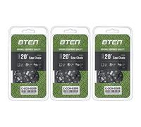 8TEN Ripping Chainsaw Chain 20 Inch .063 3/8 72 DL For Stihl MS 270 Husqvarna 465 Rancher Dolmar PS-7910 (3 Pack)