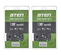 8TEN Ripping Chainsaw Chain 36 Inch .063 .404 104DL for Stihl 050 070 090 MS880 (2 Pack)
