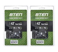 8TEN Ripping Chainsaw Chain 42 Inch .063 .404 124DL for Husqvarna 3120XP 501843124 (2 Pack)