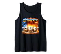 8th Birthday Boy Baseball I`m 8 Year Old Six Seven Bruh 6 7 Tank Top