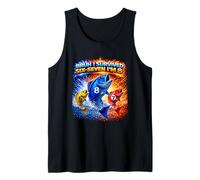 8th Birthday Boy Fishing I`m 8 Year Old Six Seven Bruh 6 7 Tank Top