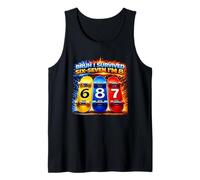 8th Birthday Boy Skateboard I`m 8 Year Old Six Bruh 6 7 Tank Top