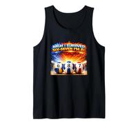 8th Birthday Boy Volleyball I`m 8 Year Old Six Bruh 6 7 Tank Top