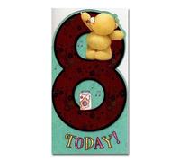 8th Birthday Forever Friends Card