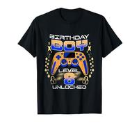 8th Birthday Gaming Boy Age 8 Year Old Gamer Son Games T-Shirt