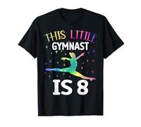 8th Birthday Gymnastics 8 Year Old Gymnast T-Shirt