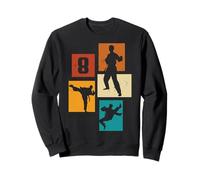 8th Birthday Karate Taekwondo 8 Years Old Boy Martial Arts Sweatshirt
