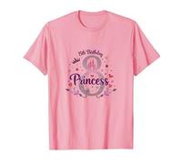 8th Birthday Princess Magical Castle Celebration T-Shirt, Men, Pink, 3XL