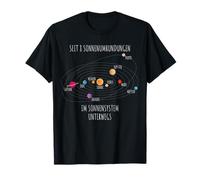 8th Birthday Solar System Universe Space Astronomy T-Shirt