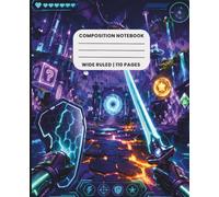 8th Grade Books: Everything Kids Need | Back To School | Wide Ruled Paper | Notebook Composition