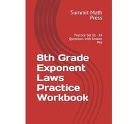 8th Grade Exponent Laws Practice Workbook: Practice Set 01 · 84 Questions with Answer Key