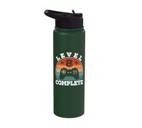 8th Grade Graduation Middle School | Graduate Level 8 Stainless Steel Insulated Water Bottle