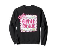8th Grade Team First Day of School Eighth Grade Teacher Bow Sweatshirt