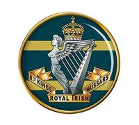 8th King's Royal Irish Hussars, British Army Pin Badge
