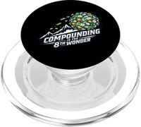 8th Wonder Compound Interest Stock Market Growth Design PopSockets PopGrip for MagSafe