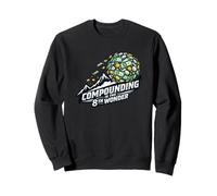 8th Wonder Compound Interest Stock Market Growth Design Sweatshirt
